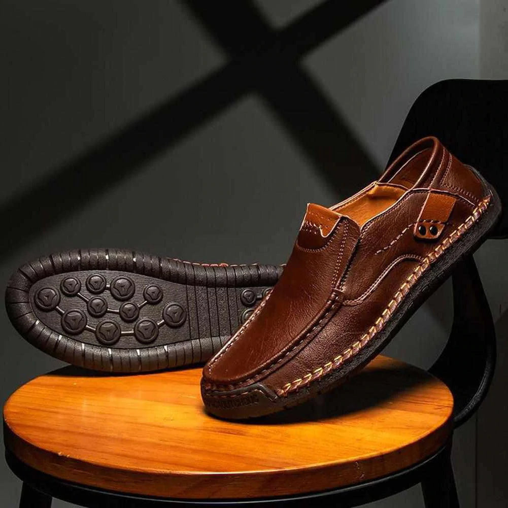 Reed Leather Moccasins