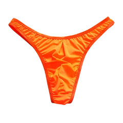 Low Waist Milk Silk Sexy Men's Thong