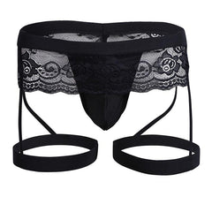 Men's Sexy Lace Thong
