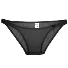 Men's Ice Silk Transparent Briefs