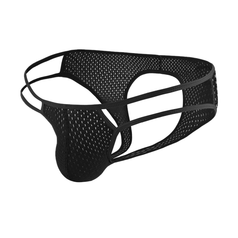 Sexy Men Mesh Breathable Quick Dry Bikini Briefs -  Fashion Men's Panties