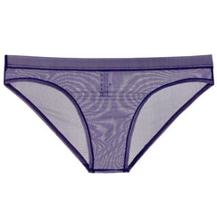Men's low-rise transparent ultra-thin underwear