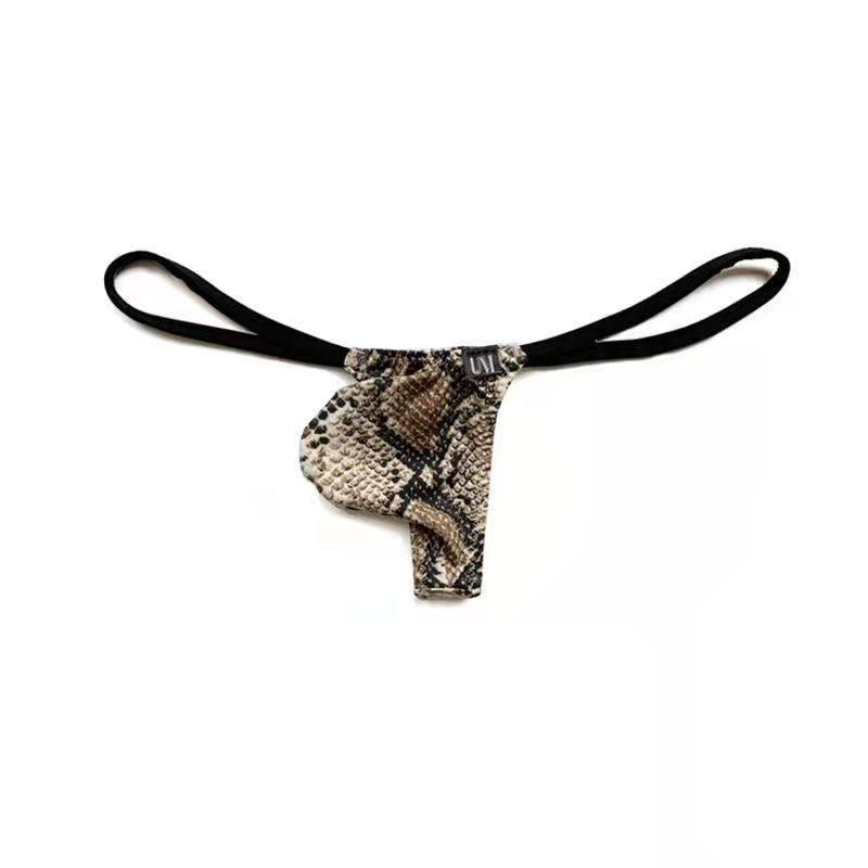 Men's Leopard Thong