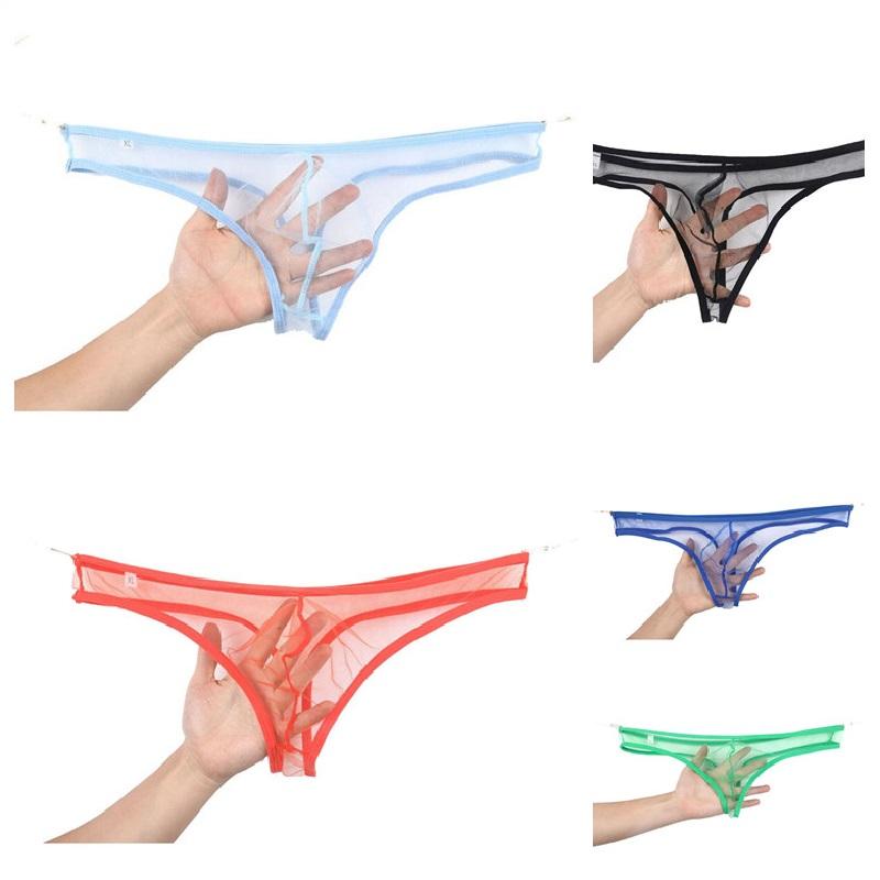 Men's Transparent Ultra Thin Sexy Thong