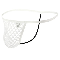 Men's Sexy Transparent Mesh Thong