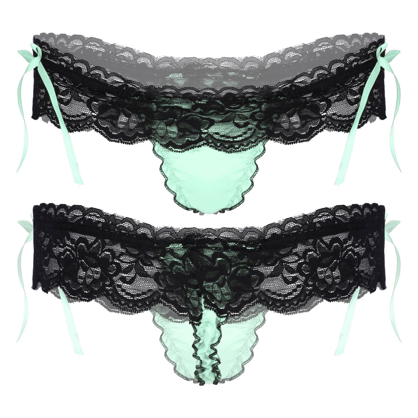 Sexy Men Cute Lace Thong -  Fashion Men's Panties