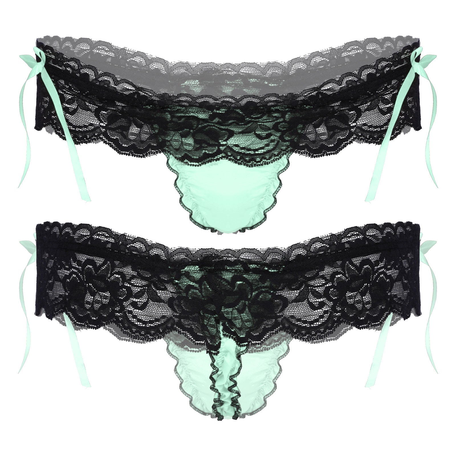 Sexy Men Cute Lace Thong -  Fashion Men's Panties