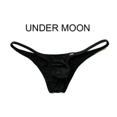 Plain Leopard Low Rise Thong