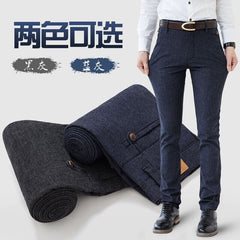 Men's Slim Fit Stretch Cotton Linen Casual Pants