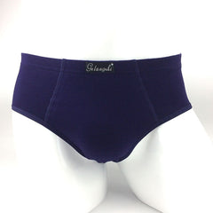【5PCS】Men's Pure Cotton Solid Color Breathable Briefs