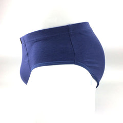 【5PCS】Men's Pure Cotton Solid Color Breathable Briefs