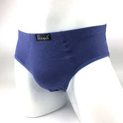 【5PCS】Men's Pure Cotton Solid Color Breathable Briefs