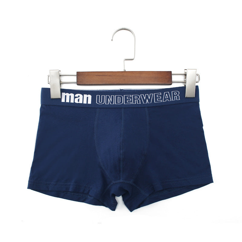 【4 PCS】Men's Cotton Comfort Plus Size Boxer Underwear