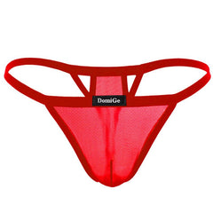 Seamless Fashion Men's Sexy Mesh Thong
