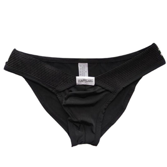 Men Low Waist Ice Silk Sexy Briefs