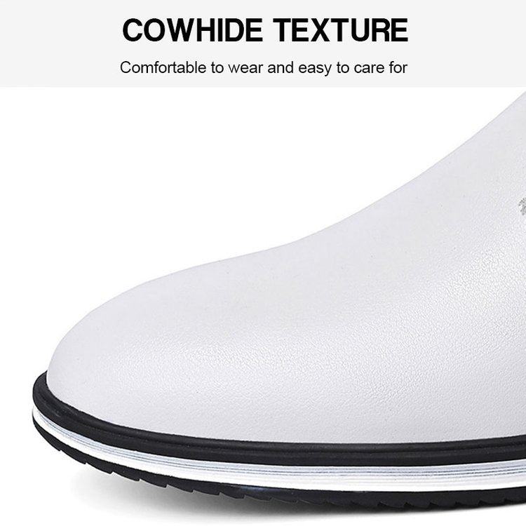 New Fashion Breathable Men's Leather Loafers