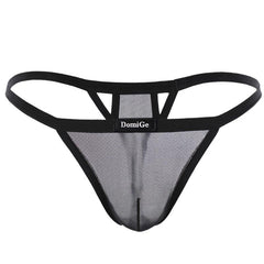 Seamless Fashion Men's Sexy Mesh Thong