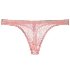 Men Lace G-String And Thong Sexy Briefs