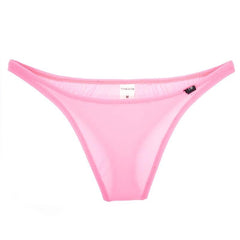 Men's Sexy Ice Silk Transparent Briefs