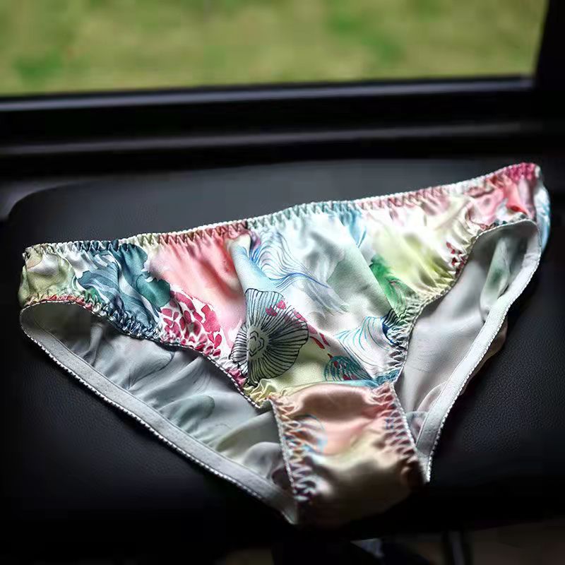 New 100% mulberry silk panty