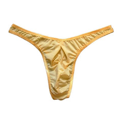 Low Waist Milk Silk Sexy Men's Thong