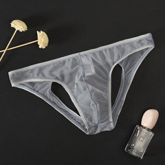 Men's Sexy Tulle Leaky Hip Panties