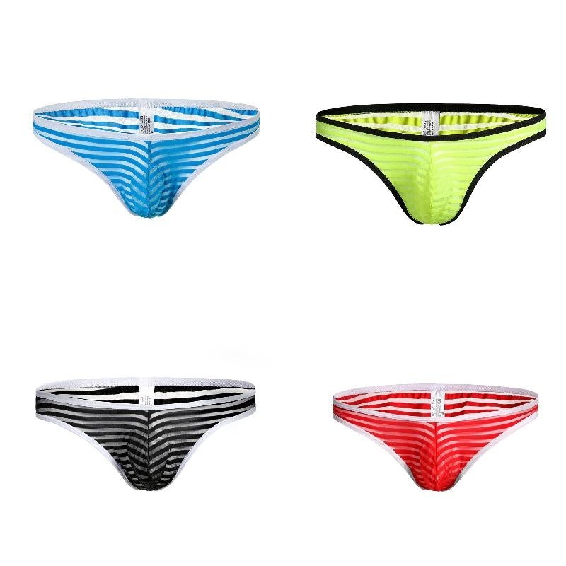 Transparent Low-Rise Sexy Mesh Thong