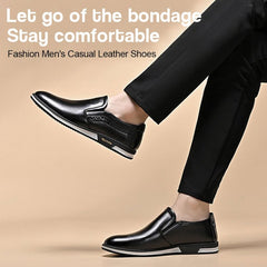 New Fashion Breathable Men's Leather Loafers