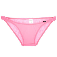 Men's Ice Silk Transparent Briefs