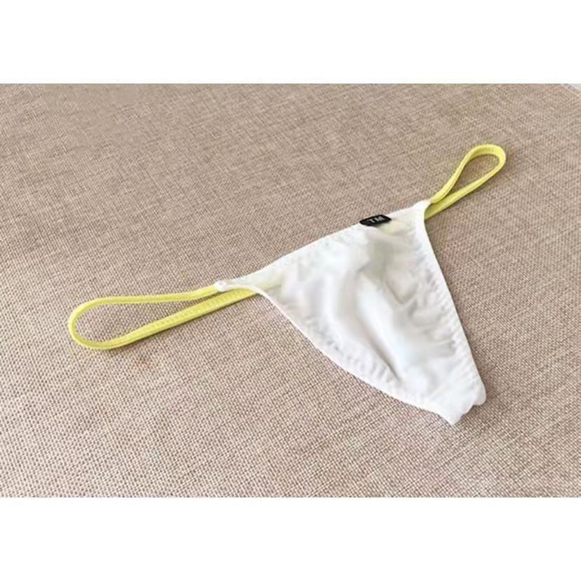 Ice silk stretch thong