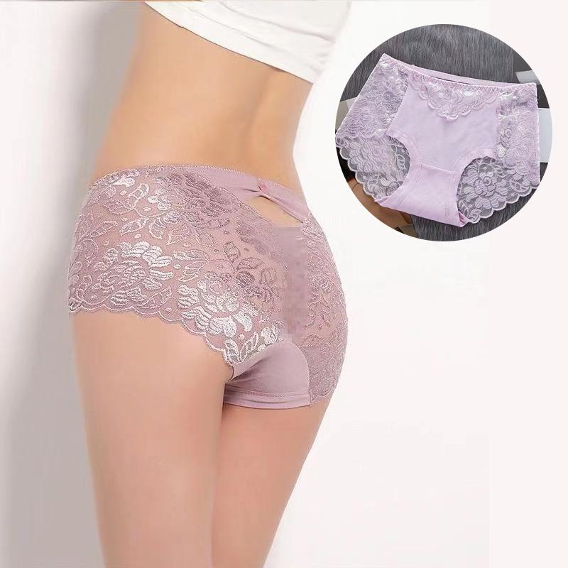 [ 6 PCS ] Women's Sexy Lace Panties