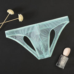 Men's Sexy Tulle Leaky Hip Panties