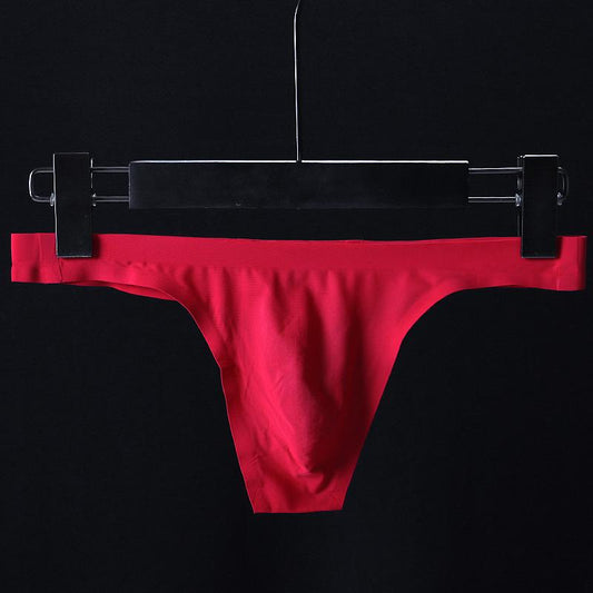 Men's Ice Silk Ultra Thin Thong
