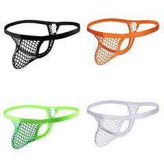 Men's Sexy Mesh Cutout Thong