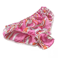100% mulberry silk satin briefs