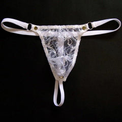 Men's Fashion Lace Thong -  