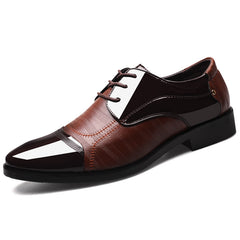 New Plus Size Men's Business Leather Shoes
