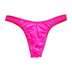 Low Waist Milk Silk Sexy Men's Thong