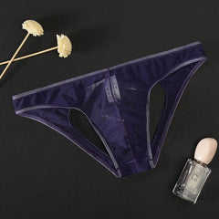 Men's Sexy Tulle Leaky Hip Panties