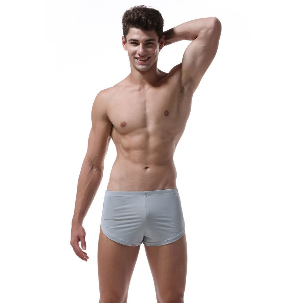 Men's Ice Silk Sexy Breathable Low Waist Panties