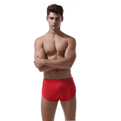 Men's Ice Silk Sexy Breathable Low Waist Panties