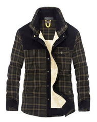 Men's Fleece Plaid Shirt