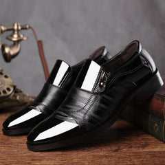 New Plus Size Men's Business Leather Shoes