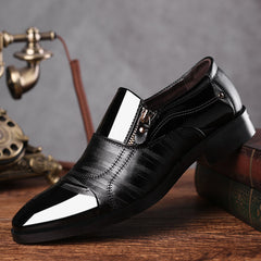 New Plus Size Men's Business Leather Shoes