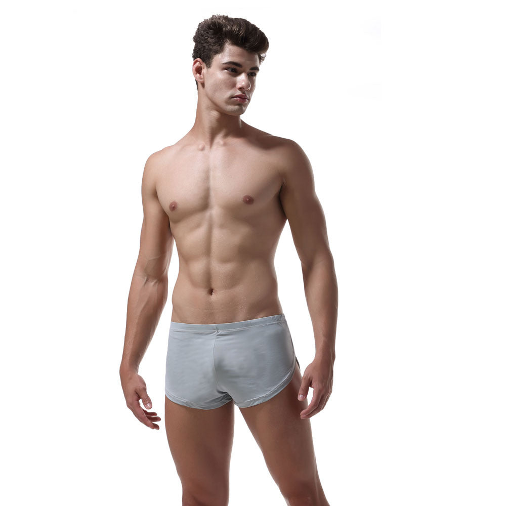 Men's Ice Silk Sexy Breathable Low Waist Panties