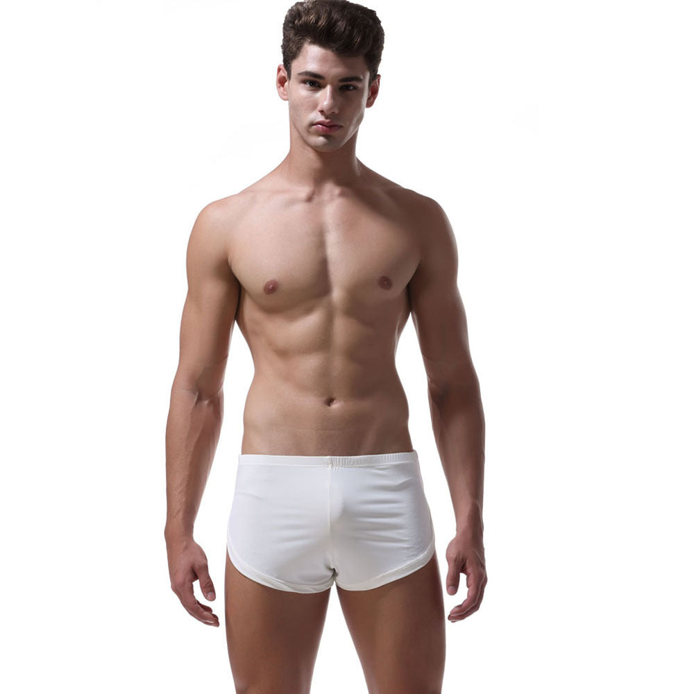 Men's Ice Silk Sexy Breathable Low Waist Panties