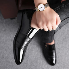 New Plus Size Men's Business Leather Shoes