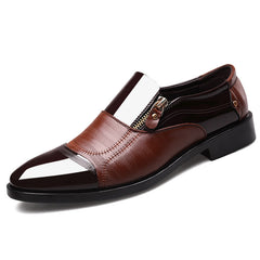 New Plus Size Men's Business Leather Shoes