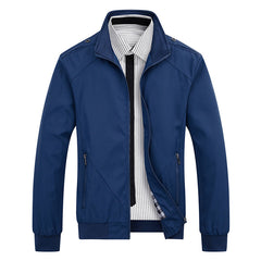 Men's New Slim Solid Color Casual Jackets