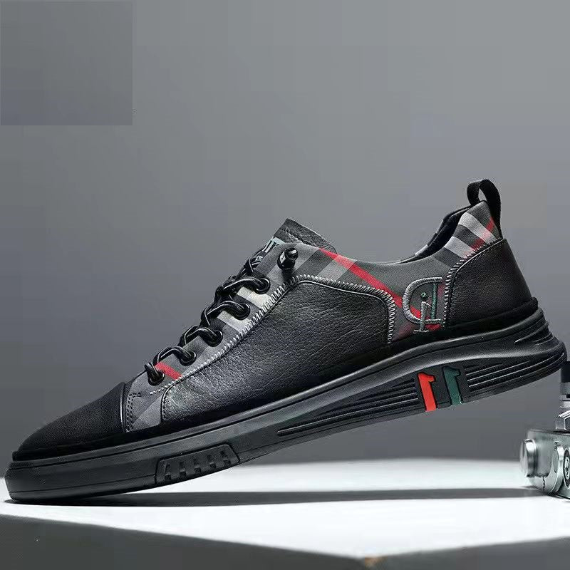 Breathable casual business leather shoes